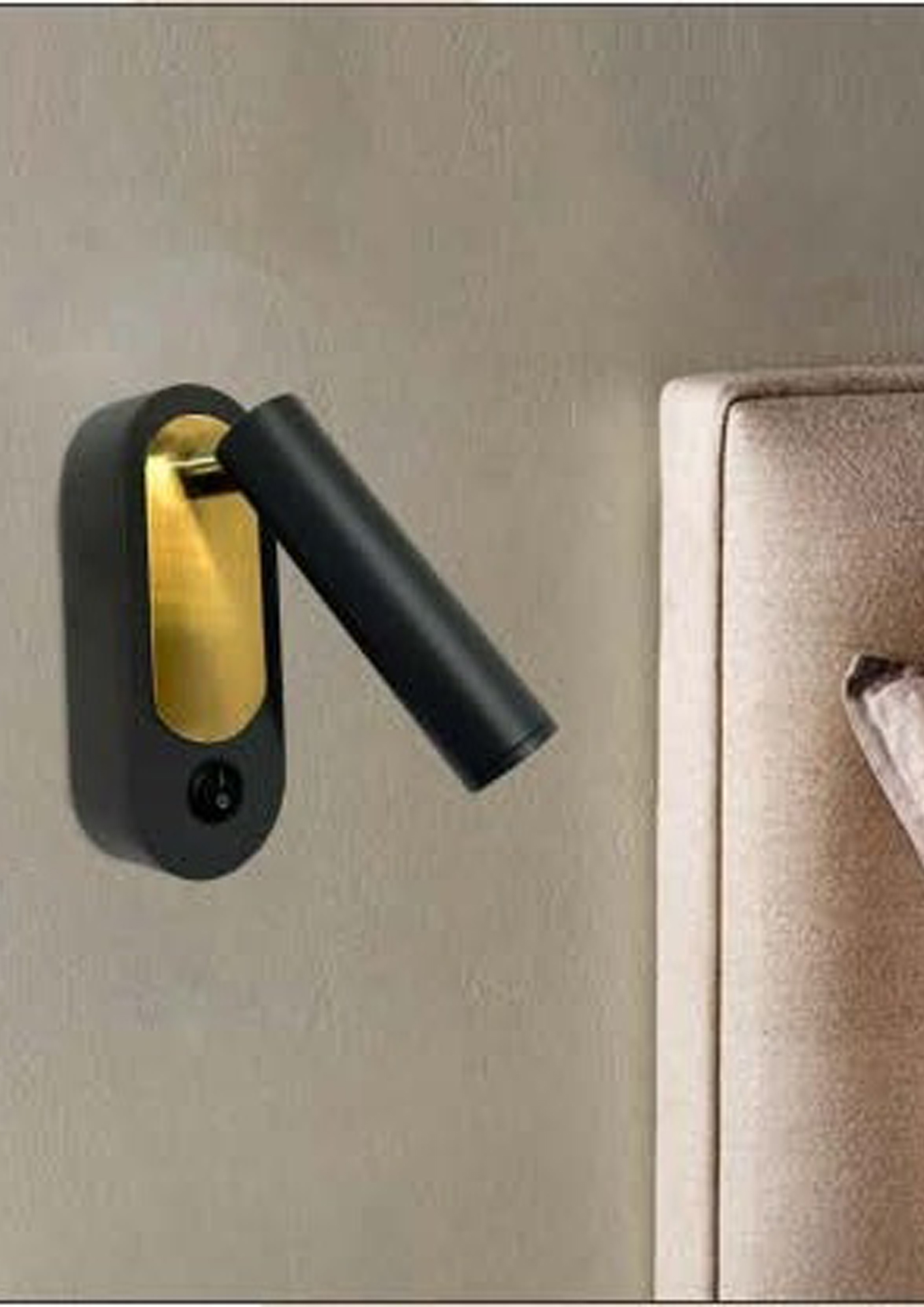 Beyond Lights - Black Wall Sconce- GL